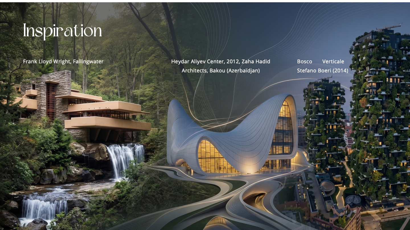 Architectes qui m'inspirent